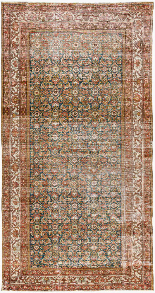 Antique One of a Kind Handmade Rug, by Surya, 12'11.51" length x 6'8.31" width