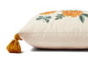 Rifle Paper Co. x Loloi No Name Pillow, Decorative Pillow, 18" length x 18" width thumbnail 4