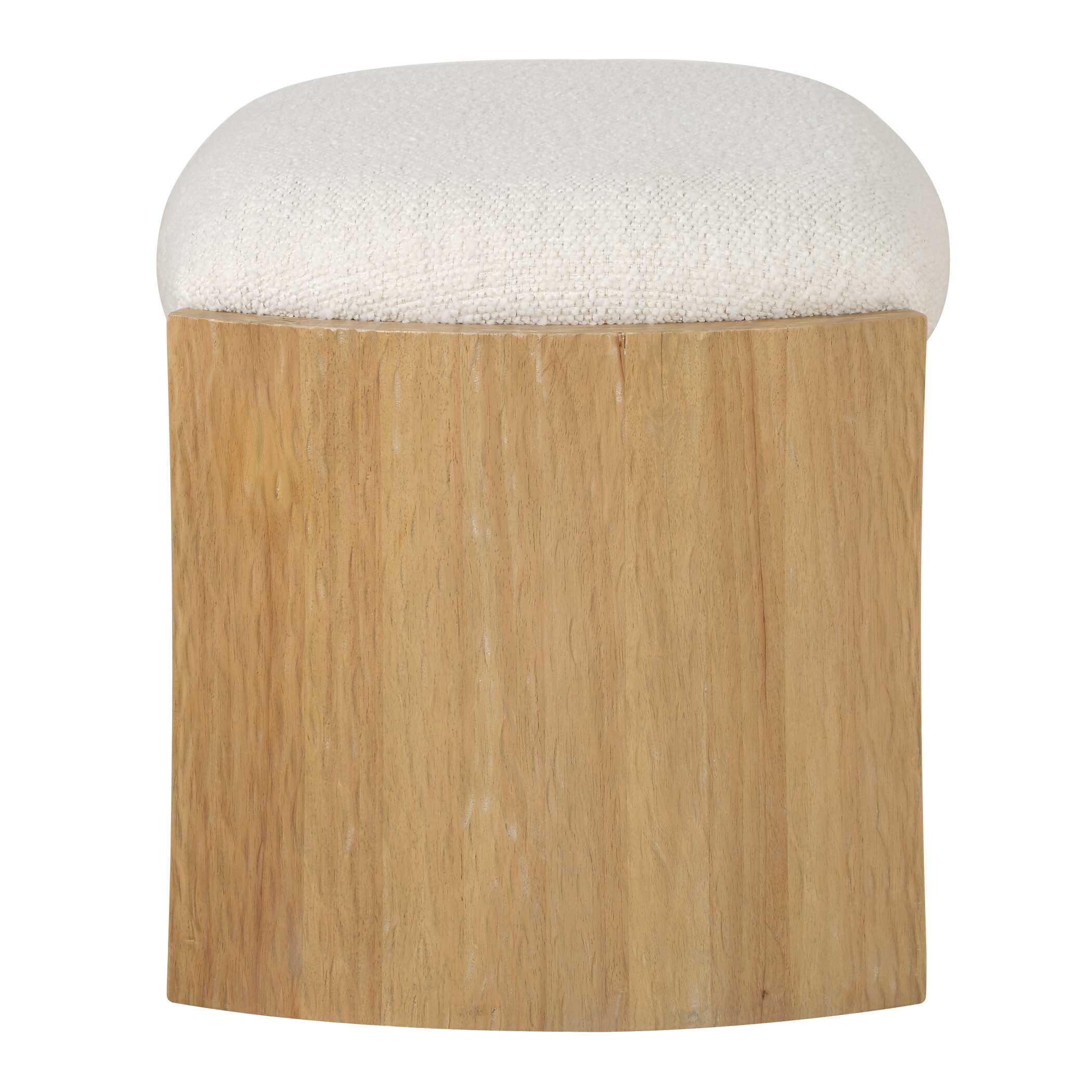 Port Natural Small Bench, Furniture by Uttermost, 24" width x 18" height x 18" depth View 6