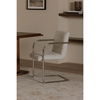 Pedro Dining Chair Beige Set Of Two, by Moe's Home, 21.7" width x 33.5" height x 23" depth thumbnail 7