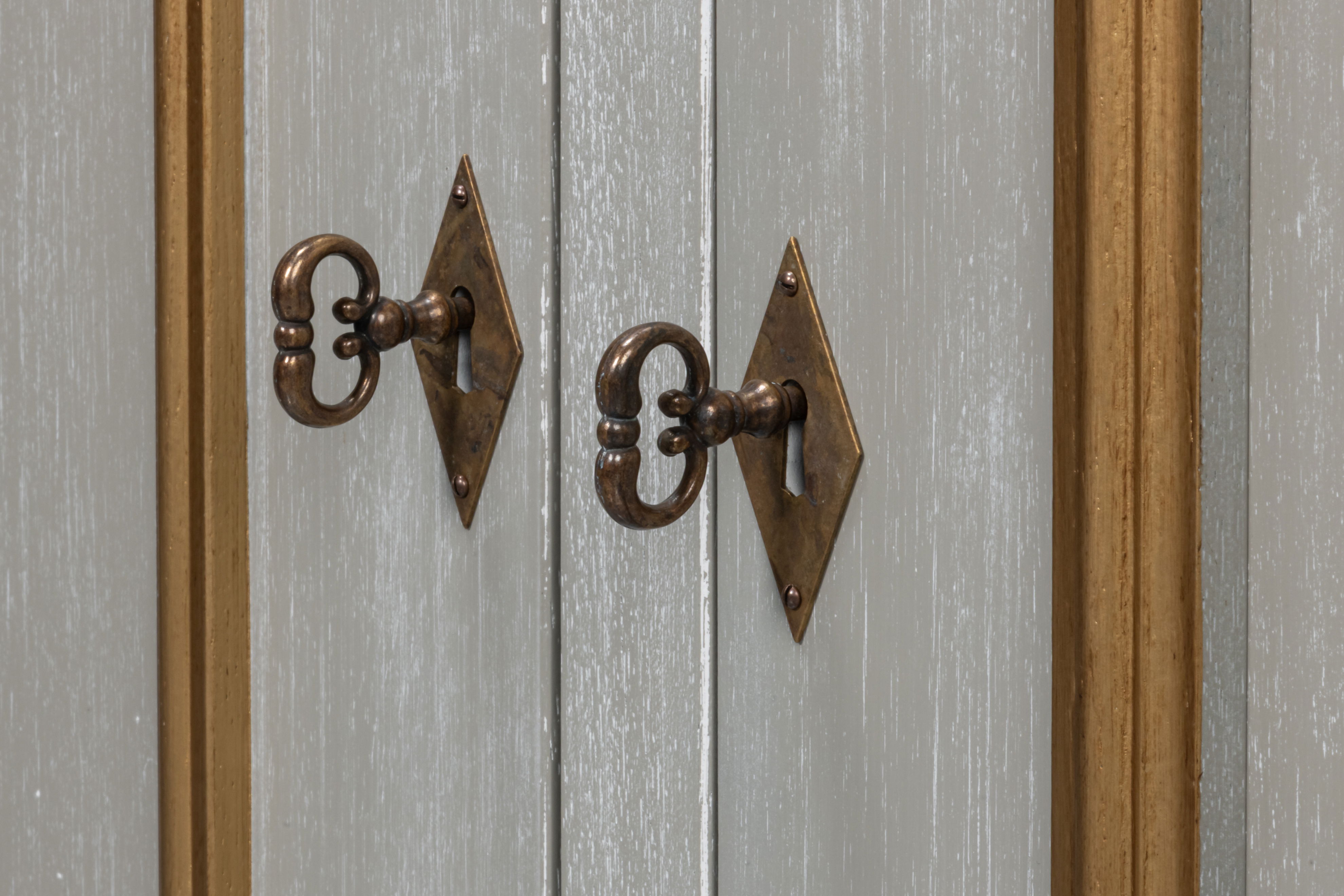 Louis Xvi Buffet,Carmine Legno, Cabinets & Sideboard by Sarreid, 60" length x 18" width x 34" height View 5