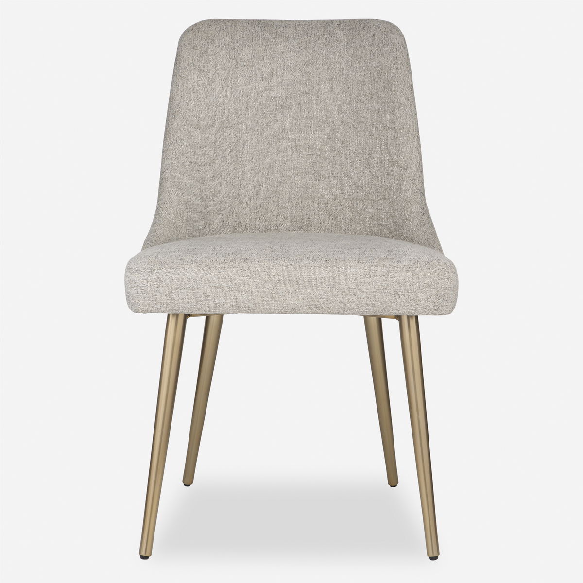 Bramwell Gray Dining Chair, by Uttermost, 21" width x 34" height x 22.5" depth View 1