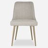 Bramwell Gray Dining Chair, by Uttermost, 21" width x 34" height x 22.5" depth thumbnail 1