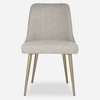 Bramwell Gray Dining Chair, by Uttermost, 21" width x 34" height x 22.5" depth thumbnail 1