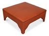 Streetman Cocktail Ottoman, Hermes Brown, Seating by Sarreid, 48" length x 48" width x 18" height thumbnail 23