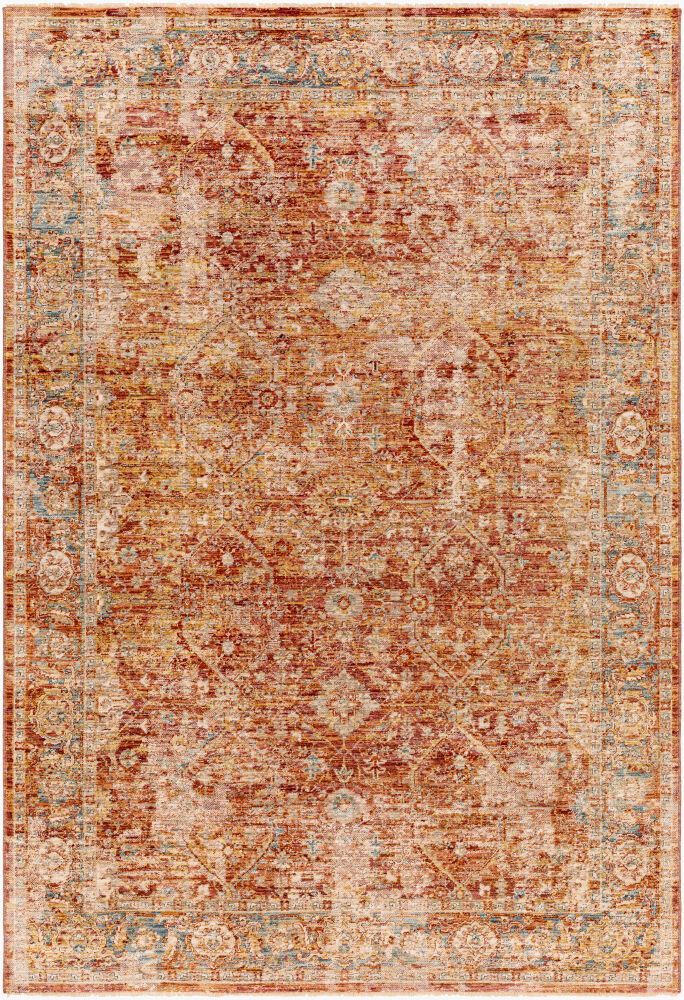 Aspendos Machine Woven Rug, by Surya, 10'0.08" length x 2'7.5" width