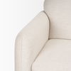 Hale Sofa with Medium Brown Wood and Oatmeal Fabric thumbnail 9