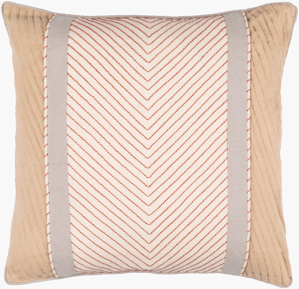 Leona Accent Pillow, Decorative Pillow by Surya, 20" length x 20" width