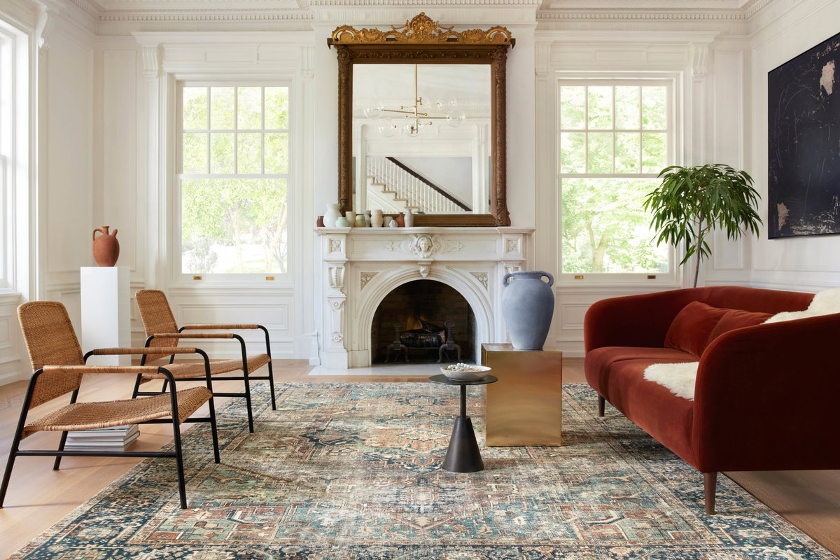 Loloi Margot Rug, 1'6" length x 1'6" width View 3