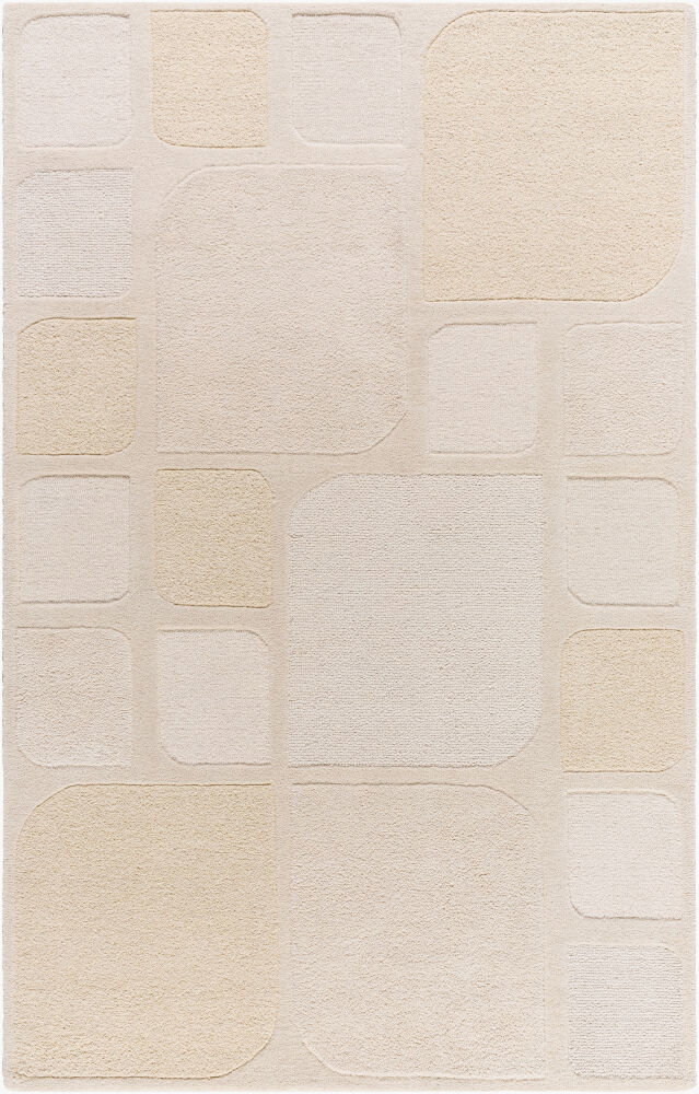Kinsley Handmade Rug, by Surya, 1'6" length x 1'6" width