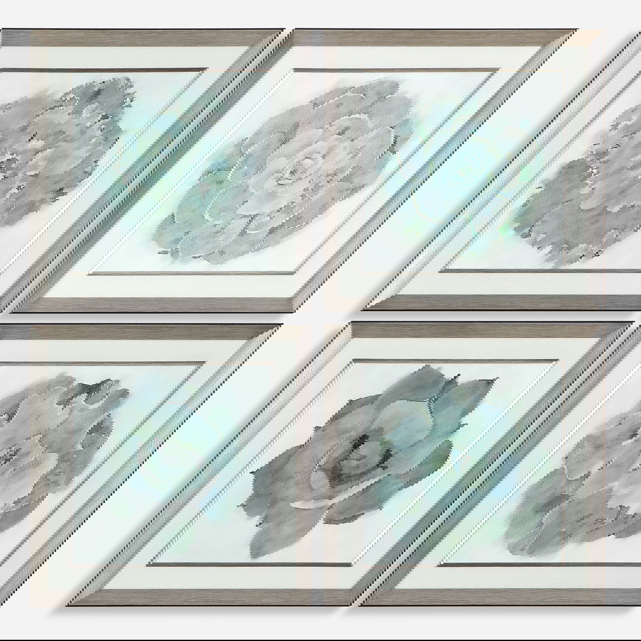 Natural Beauties Botanical Prints Set/4, Painting by Uttermost, 22.12" width x 22.12" height x 2" depth View 1