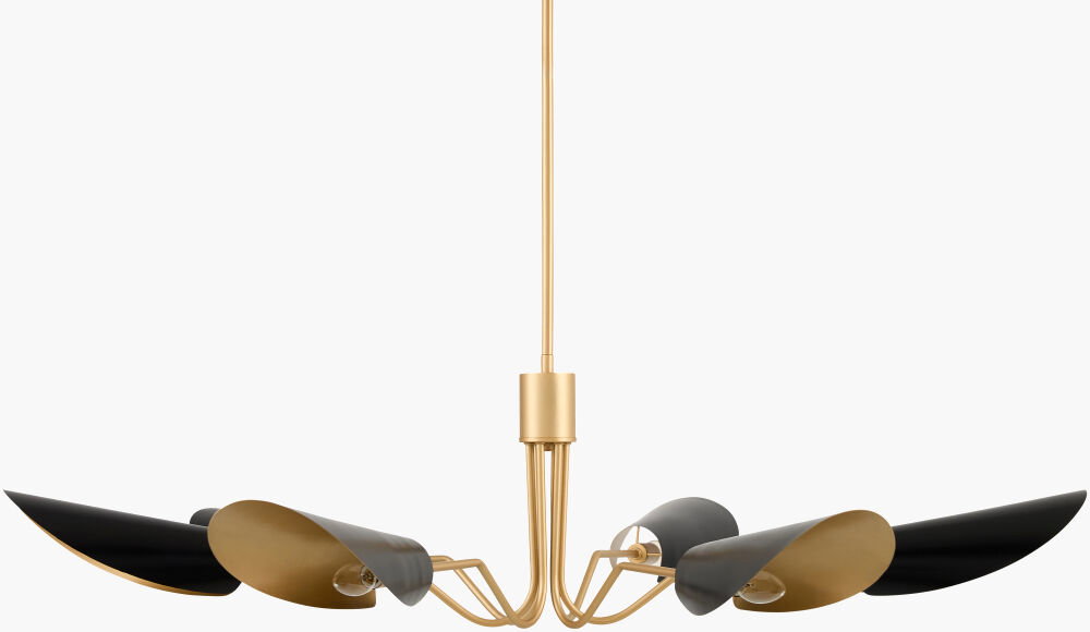 Rivage Chandelier, by Surya, 45" length x 45" width x 26" height
