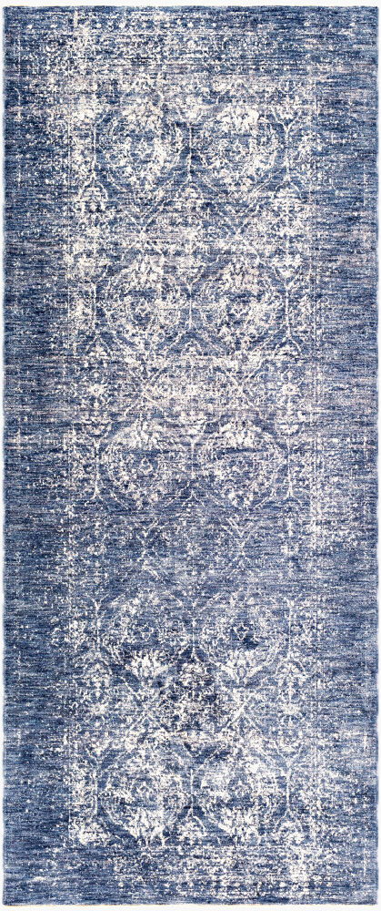 Lincoln Machine Woven Rug, by Surya, 8'0.46" length x 3'3.37" width