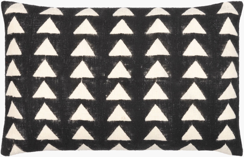 Malian Lumbar Pillow, Decorative Pillow by Surya, 14" length x 22" width