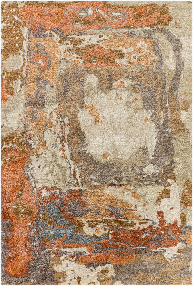 Kavita Handmade Rug, by Surya, 7'6" length x 5' width