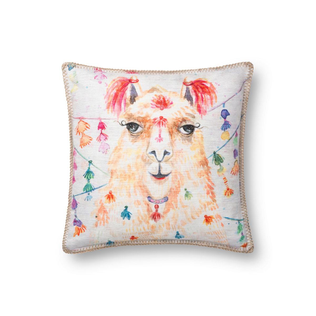 Loloi No Name Pillow, Decorative Pillow, 18" length x 18" width View 1