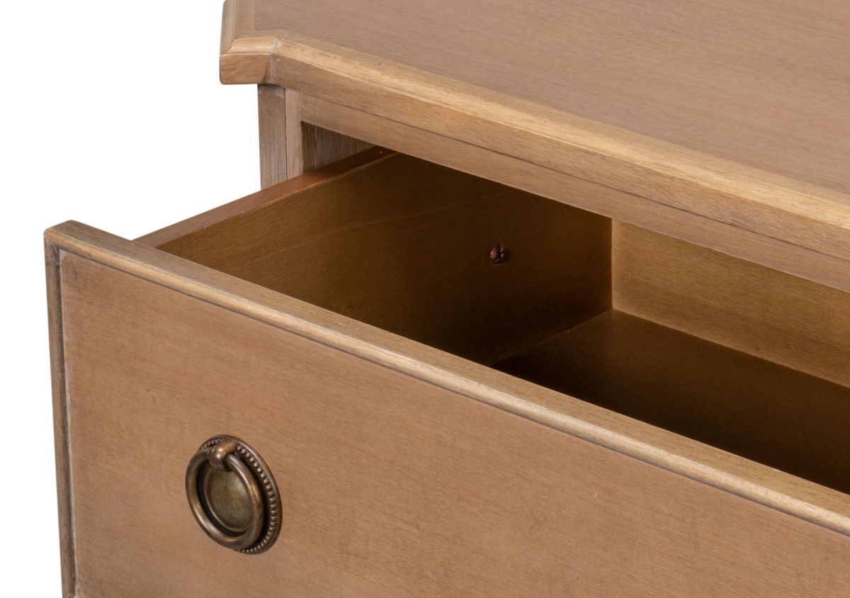 Poppin's 3 Drawer Chest, by Sarreid, 1'4" length x 1" width x 1" height View 8