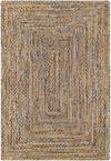 Trenzado Handmade Rug, by Surya, 3'9" length x 2'3" width thumbnail