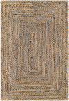 Trenzado Handmade Rug, by Surya, 3'9" length x 2'3" width thumbnail