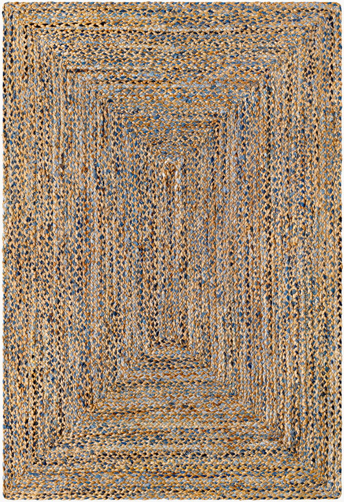 Trenzado Handmade Rug, by Surya, 9' length x 6' width