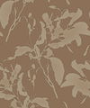 Copper Botanical Silhouette Wallpaper thumbnail 0