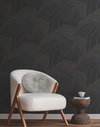 Dotted Maze Black Wallpaper, by York Wall, 27' length x 2'3" width x 0.02" depth thumbnail 2