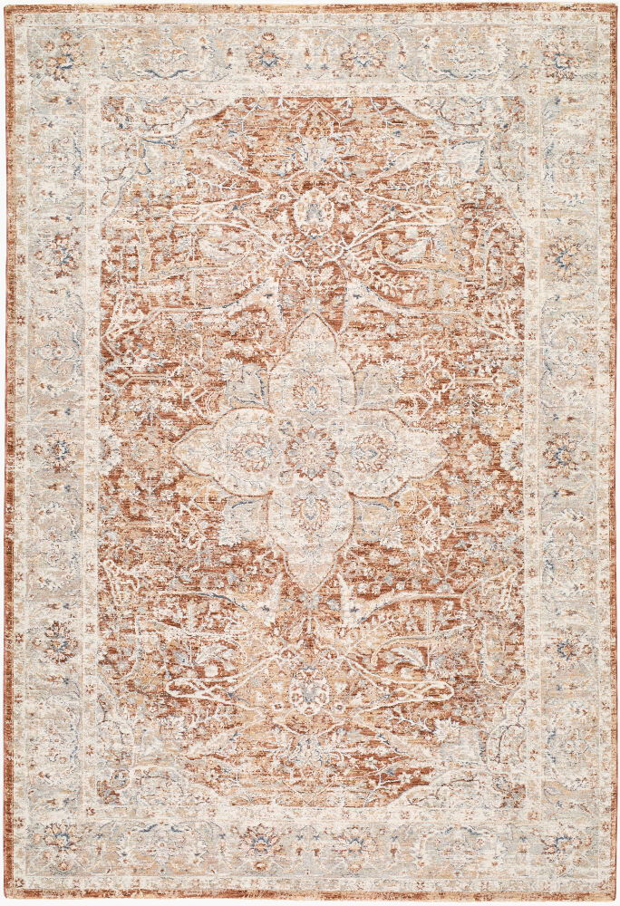 Poem Machine Woven Rug, by Surya, 9'6.17" length x 6'6.74" width