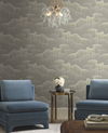 Moonlight Pearls Taupe Wallpaper, by York Wall, 27' length x 2'3" width x 0.02" depth thumbnail 3