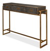 Shagreen Gold & Gray Console, by Sarreid, 1' length x 4'1" width x 2'10" height thumbnail 8