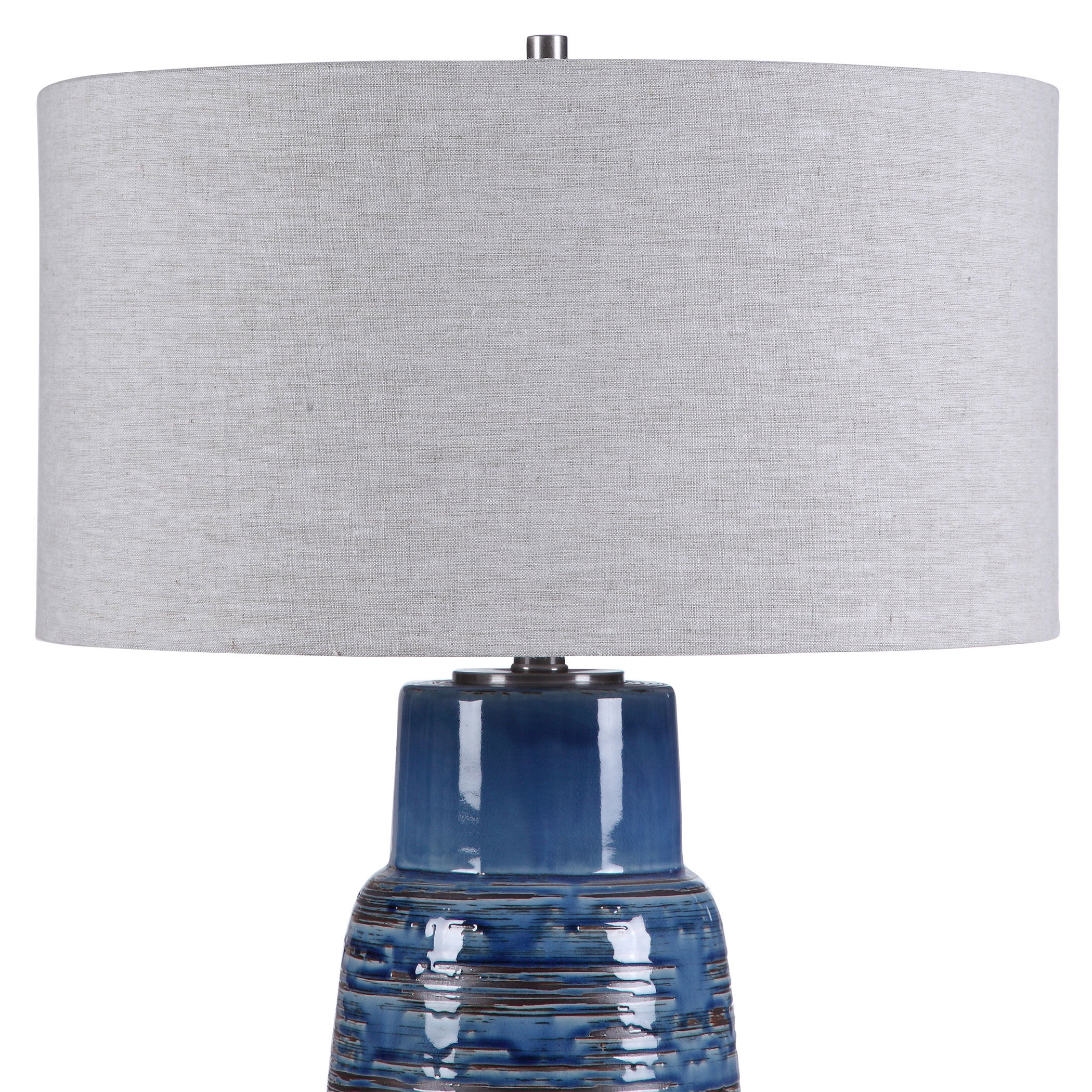 Magellan Blue Table Lamp large image 