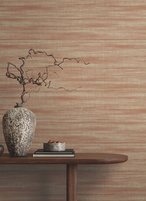 Brushed Linen Brick Wallpaper