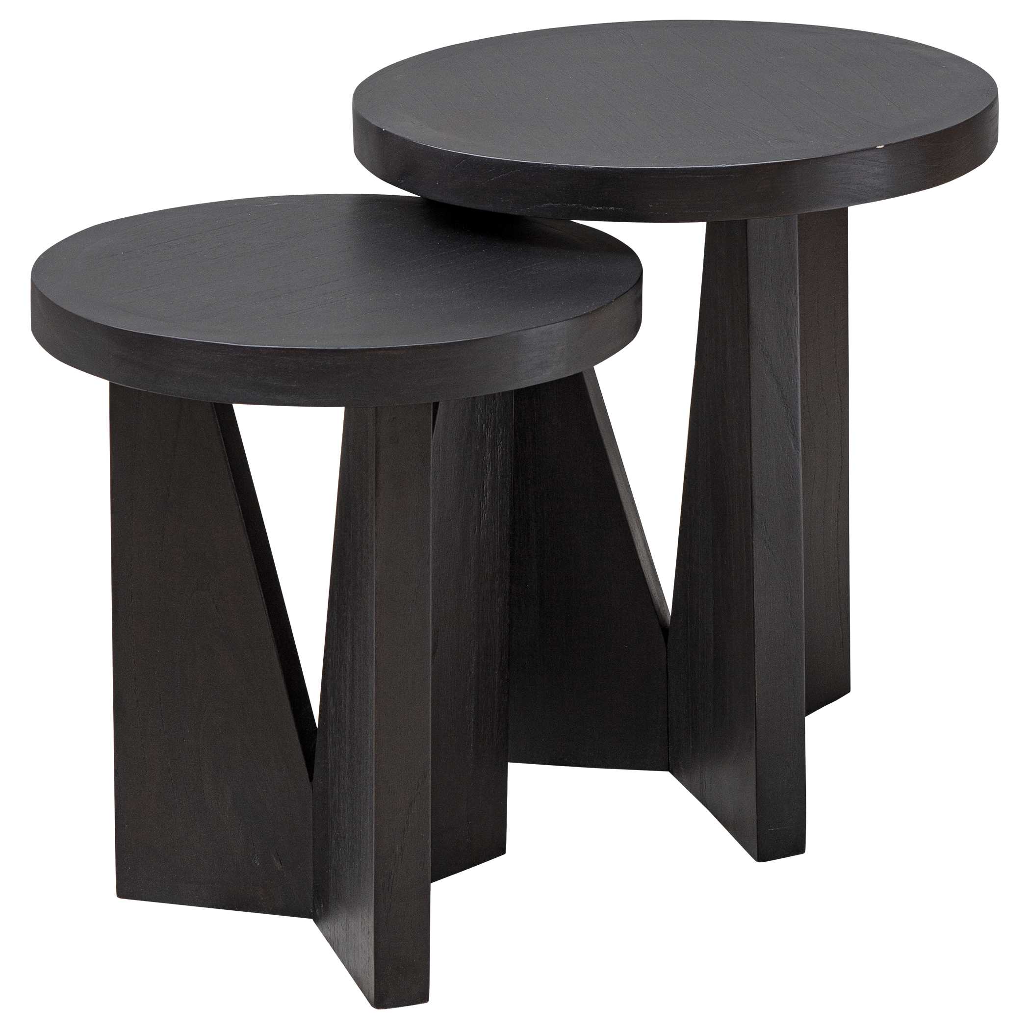 Nadette Nesting Tables Set/2, Furniture by Uttermost, 18.25" width x 21.5" height x 18.25" depth View 6