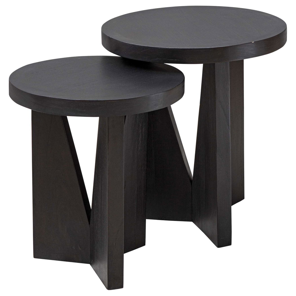 Nadette Nesting Tables Set/2, Side & End Table by Uttermost, 18.25" width x 21.5" height x 18.25" depth View 6