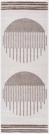 Fossay Shag Machine Woven Rug, by Surya, 7'2.61" length x 2'7.5" width thumbnail