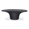 Yumi Outdoor Coffee Table Black, by Moe's Home, 47" width x 15.5" height x 23.6" depth thumbnail 1