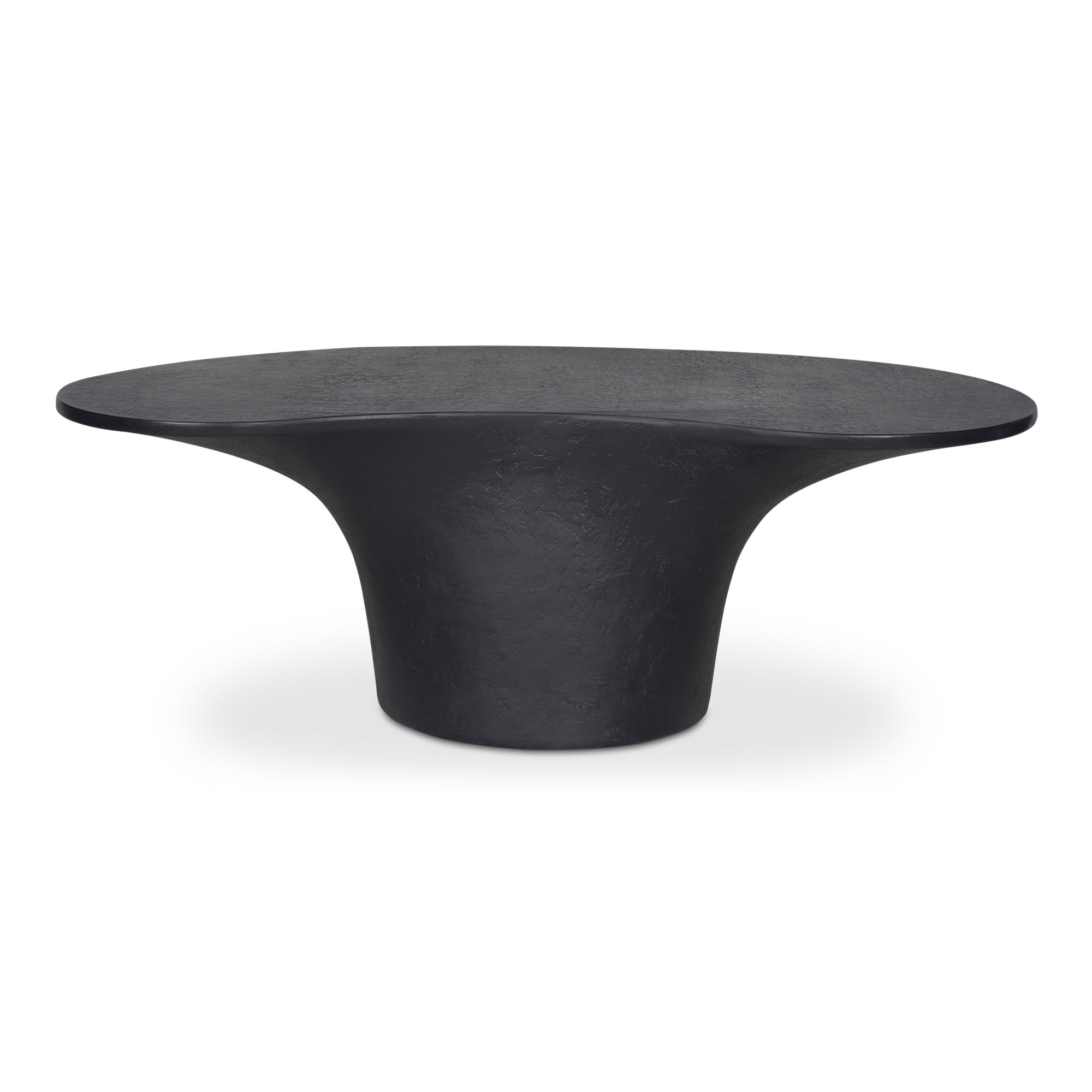 Yumi Outdoor Coffee Table Black large image 
