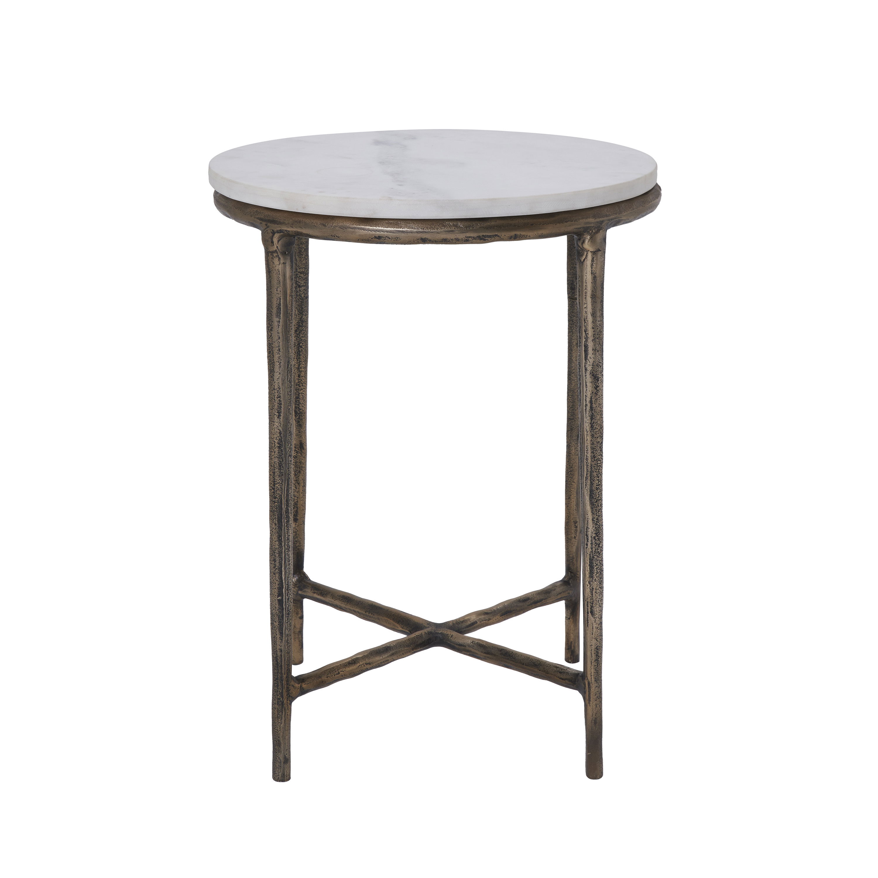 Pearson Side Table, by Renwil, 1'7.7" height x 1'2.9" depth View 1