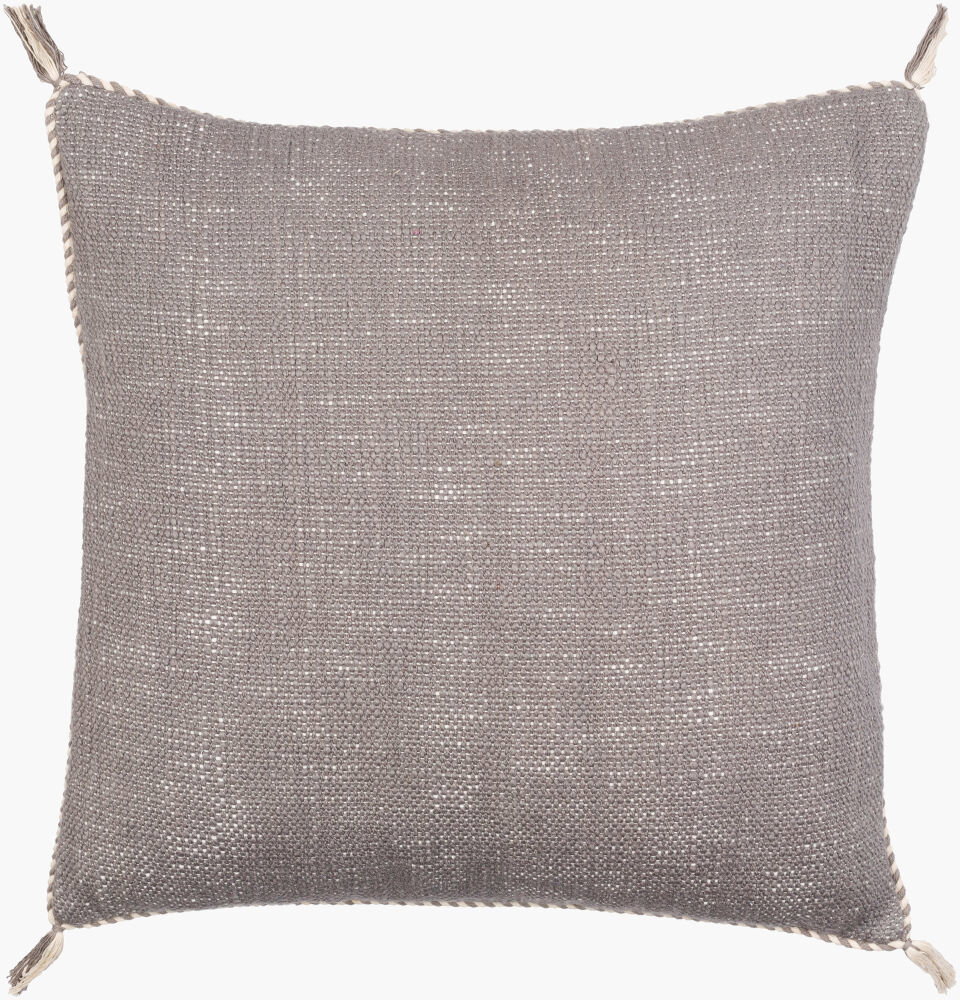 Braided Bisa Accent Pillow, Decorative Pillow by Surya, 18" length x 18" width
