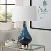 Riviera Art Glass Table Lamp thumbnail 3