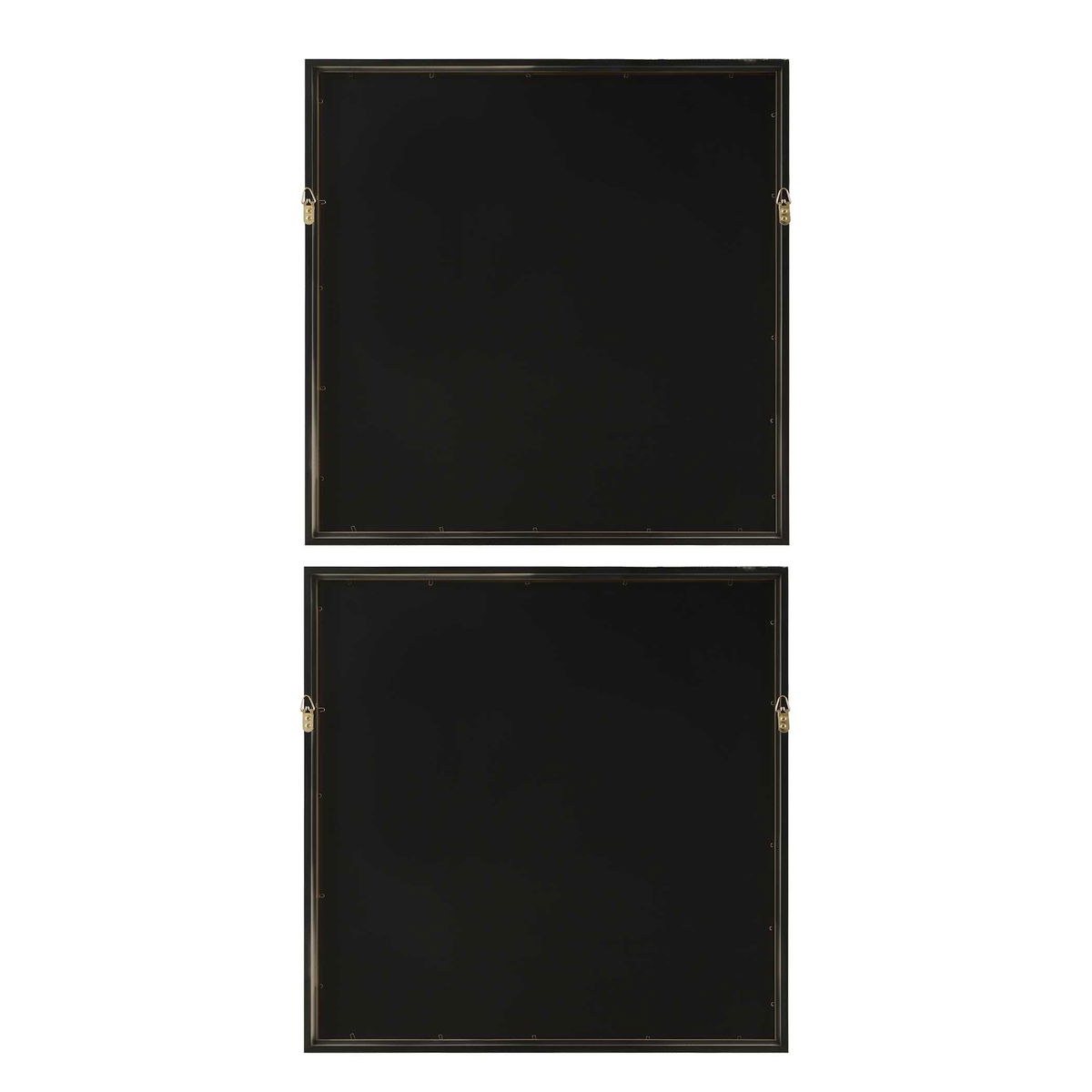 So Golden Abstract Landscape Prints Set/2, Art by Uttermost, 29.5" width x 29.5" height x 1.5" depth View 5