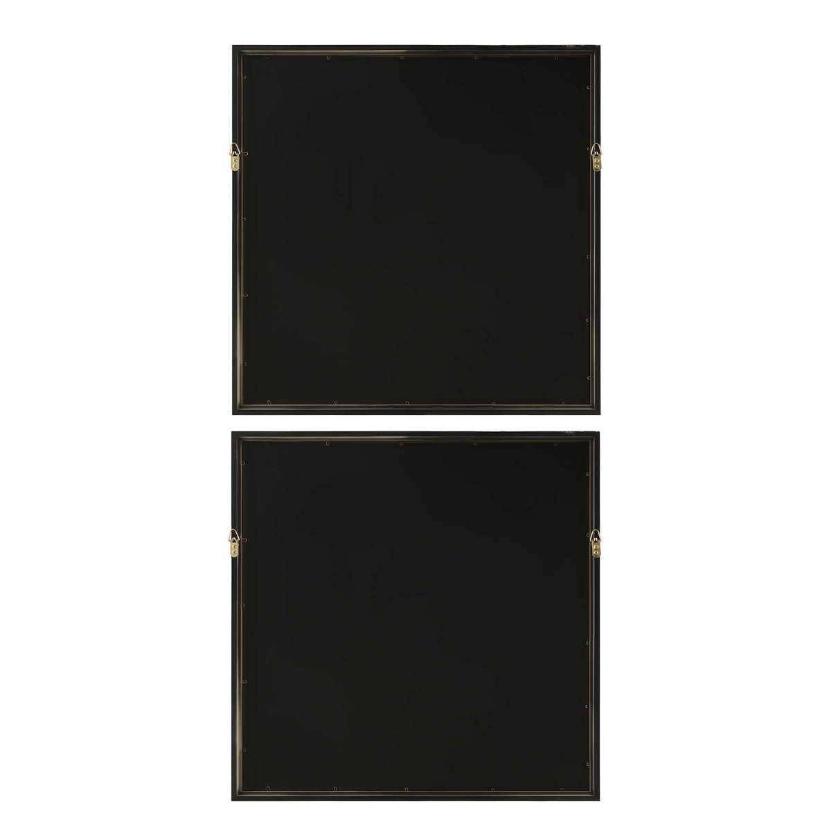 So Golden Abstract Landscape Prints Set/2, Art by Uttermost, 29.5" width x 29.5" height x 1.5" depth View 5