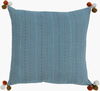 Dhaka Accent Pillow, Decorative Pillow by Surya, 18" length x 18" width thumbnail