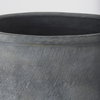 Zuma  Dark Gray Ceramic Floor Vase, by Mercana, 27.17" length x 20.47" width x 31.89" height thumbnail 7