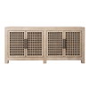 Devina Sideboard Lt Warm Wash 4-Door, Sideboards & Buffet by Dovetail, 73.75" width x 34" height x 18" depth thumbnail 2
