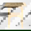 Candace Light Wood Bridge Accent Table thumbnail 4
