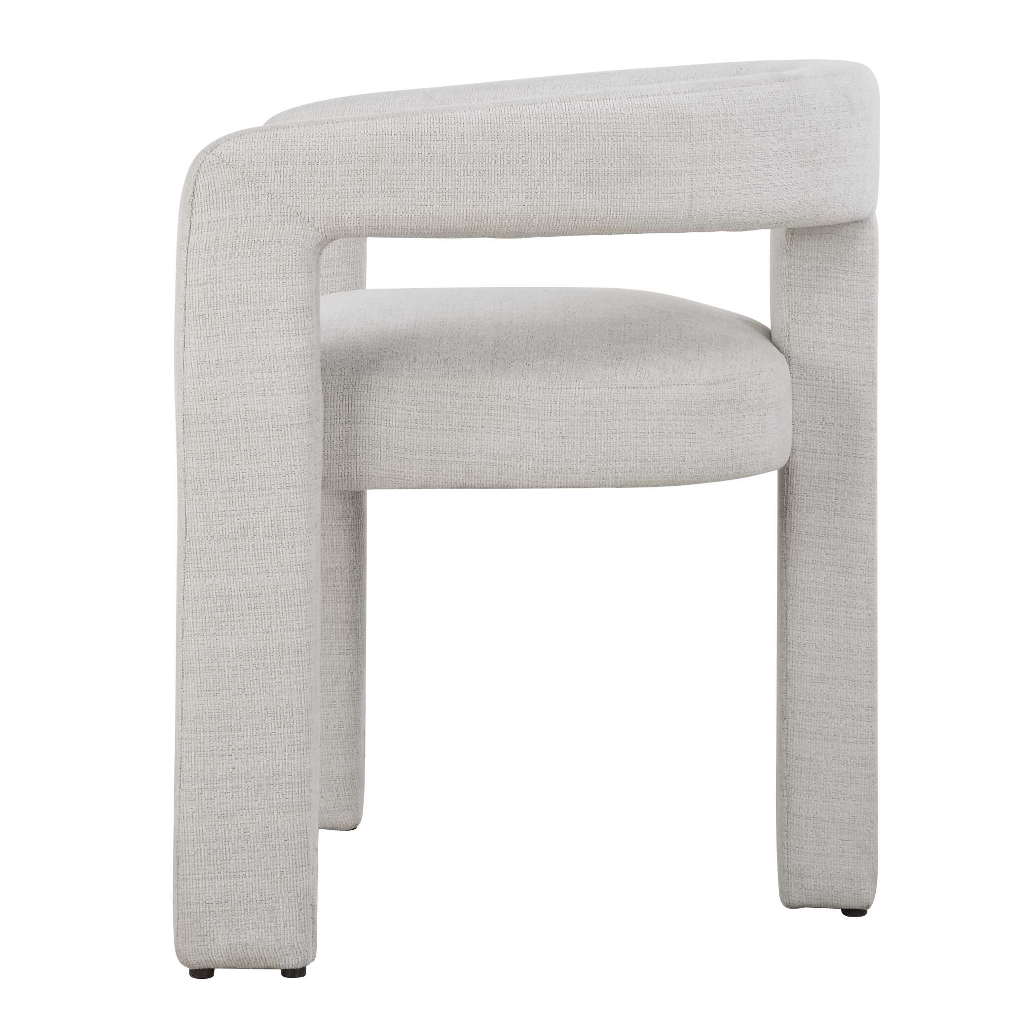 Perspective Fabric Dining Chair, Furniture by Uttermost, 24.75" width x 28" height x 20.5" depth View 6