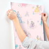 Disney Princess Pretty Elegant Pink Wallpaper thumbnail 3