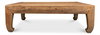 Classic Chinese Coffee Table, by Sarreid, 4'9" length x 4'9" width x 1'6" height thumbnail 4