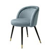 Chlo Upholstered Dining Chair, by Eichholtz USA, 23" width x 30" height x 23" depth thumbnail 3