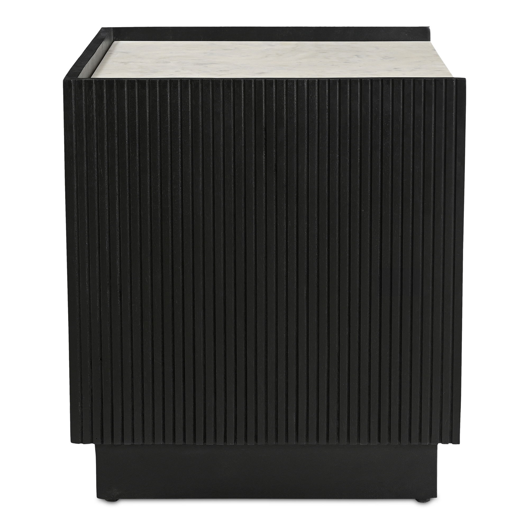 Carter Nightstand Black, by Moe's Home, 22" width x 20" height x 18" depth View 4